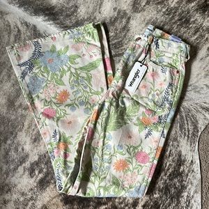 Floral Wrangler Jeans